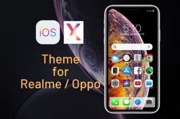 iOS X Theme for All Realme Devices