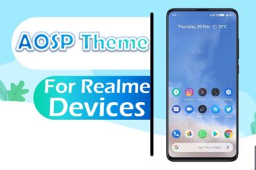 AOSP Theme for Realme UI and ColorOS 7 Devices