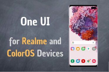 One UI Theme for Realme UI and ColorOS 6 Devices