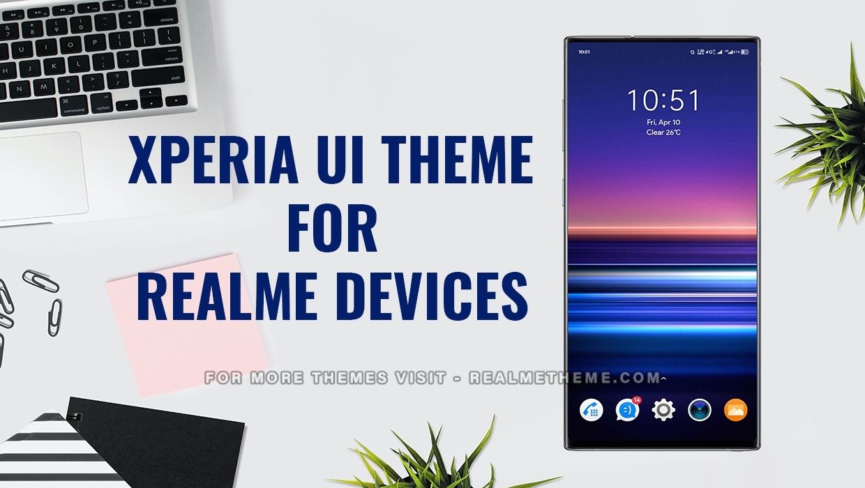 Xperia UI Theme for Realme and ColorOS Devices