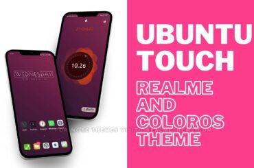 Ubuntu Touch Theme for Realme UI and ColorOS 7 Devices Ubuntu Touch Theme for Realme Devices