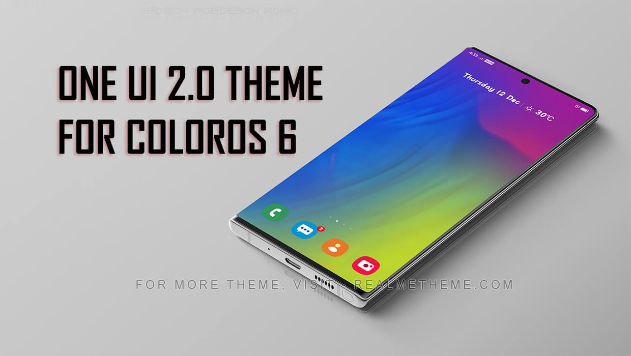 OneUI 2.0 Theme for ColorOS 6 Devices