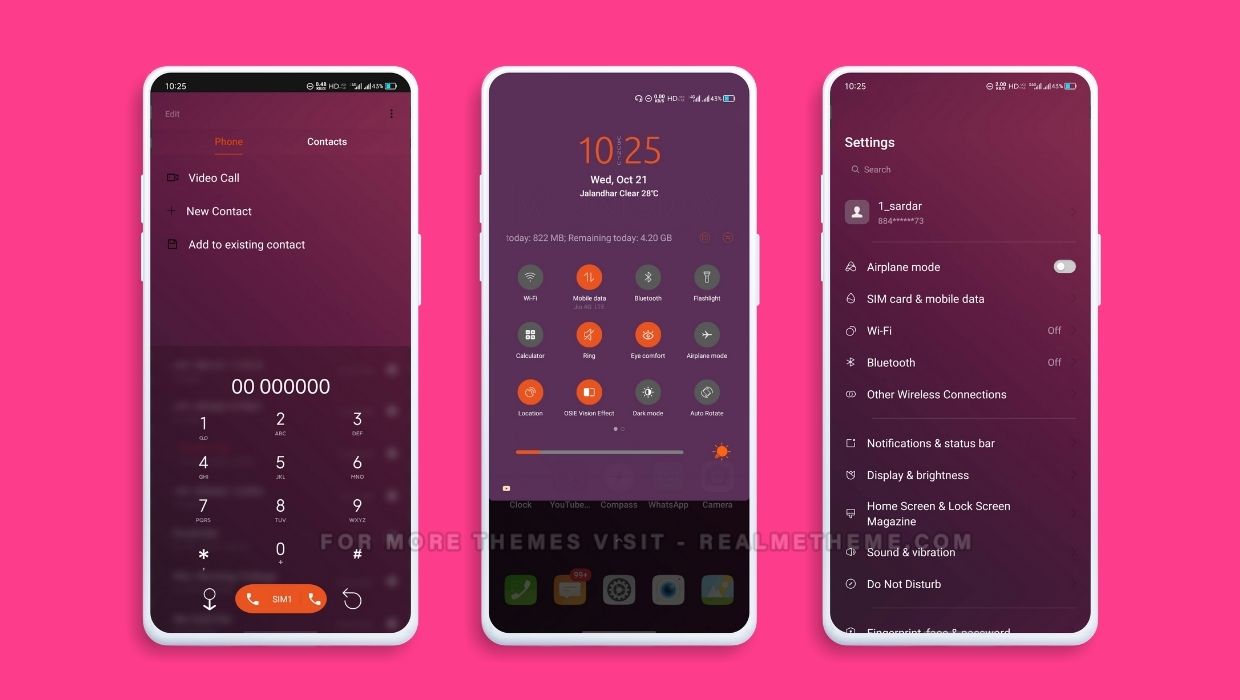 Ubuntu touch Realme Theme