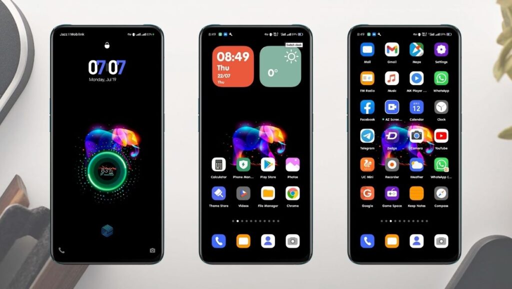 Gradient UI Theme for Realme and Oppo Devices