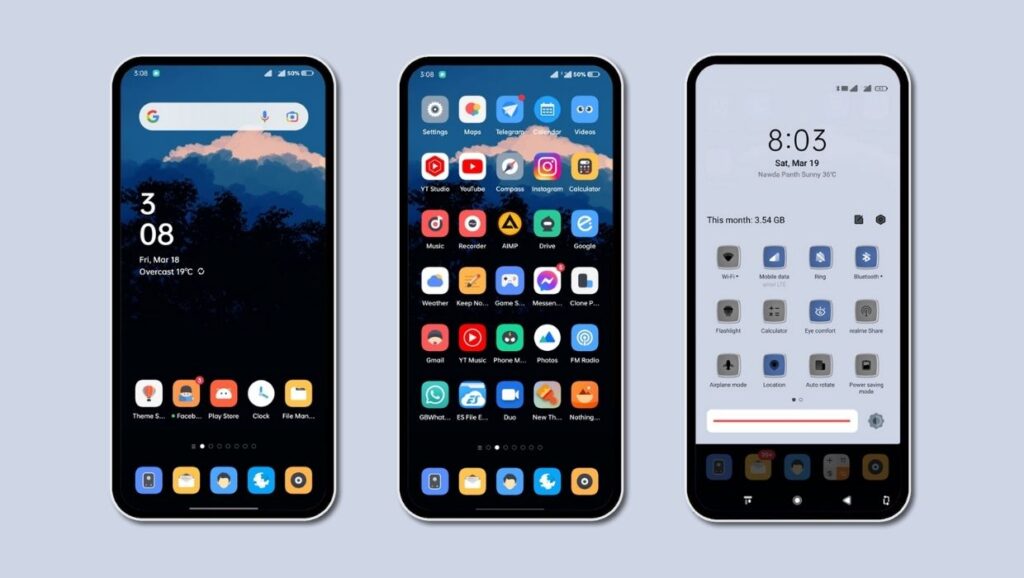 Beautiful Sky Theme for Realme UI and ColorOS Devices