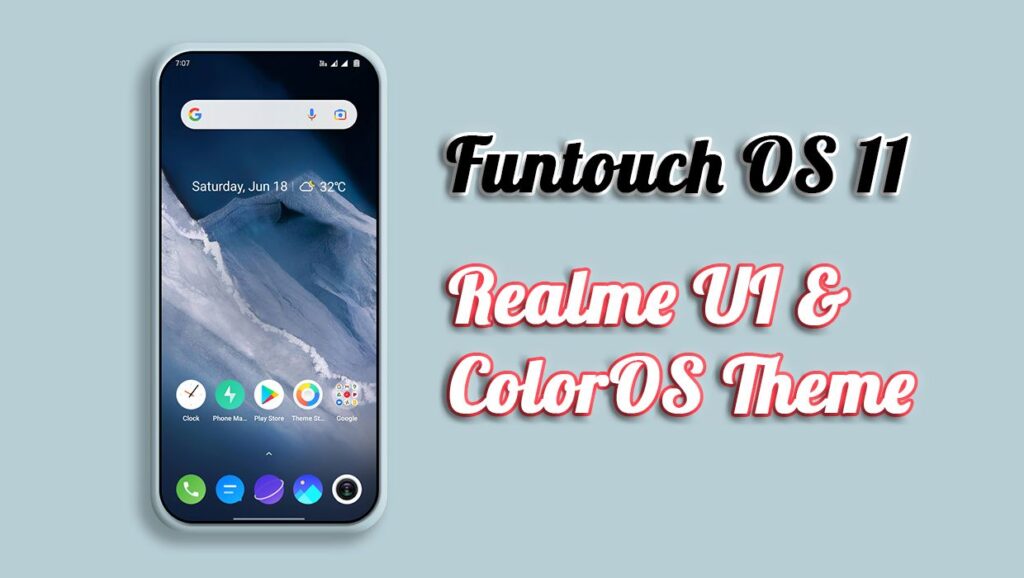 Funtouch OS 11 Realme UI and ColorOS Theme