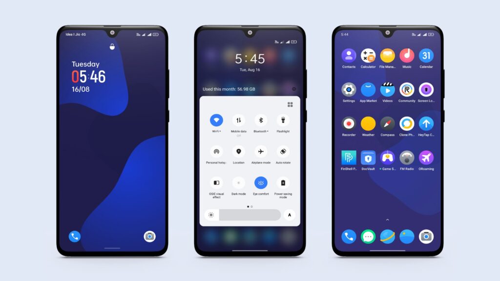 Oxygen Pro Global Realme UI and ColorOS Theme