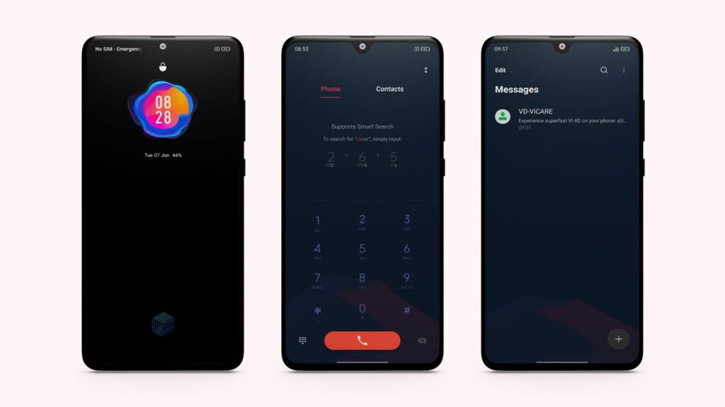 Cloud X Dark Realme UI and ColorOS Theme