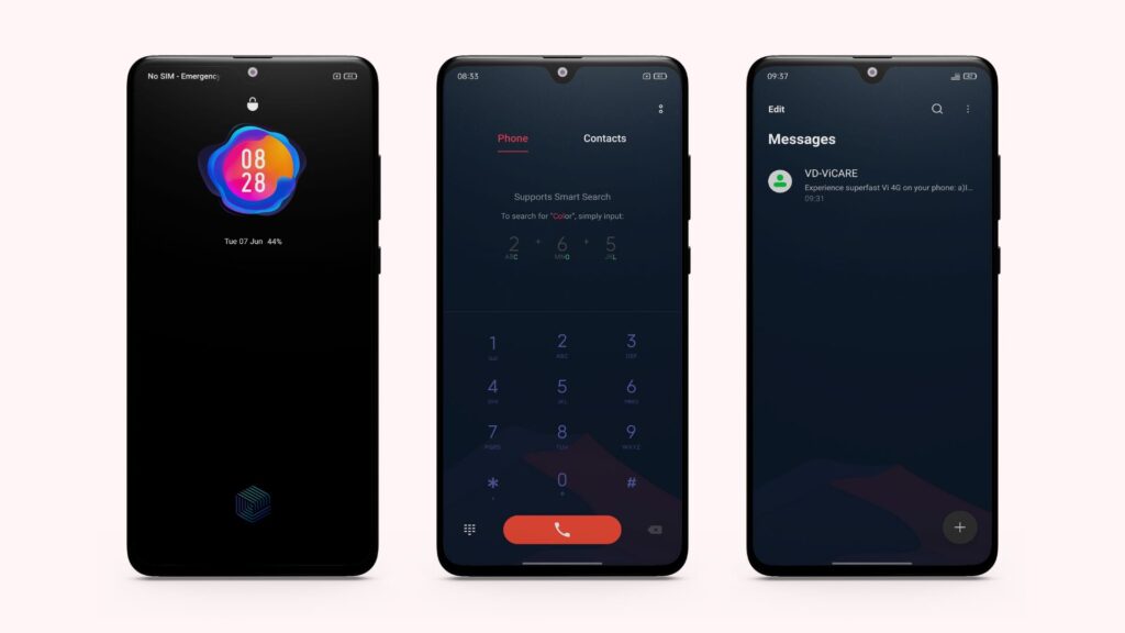 Cloud X Dark Realme UI and ColorOS Theme