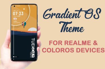 Gradient OS Realme UI and ColorOS Theme