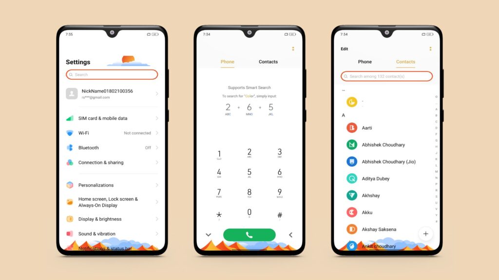 Gradient OS Realme UI and ColorOS Theme