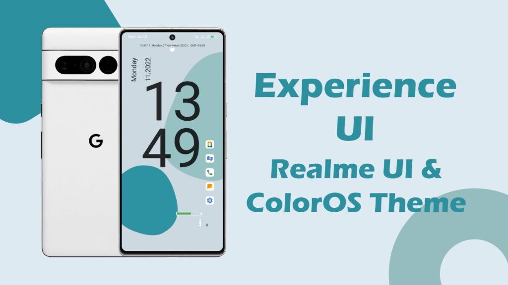 Experience UI Theme for Realme Devices
