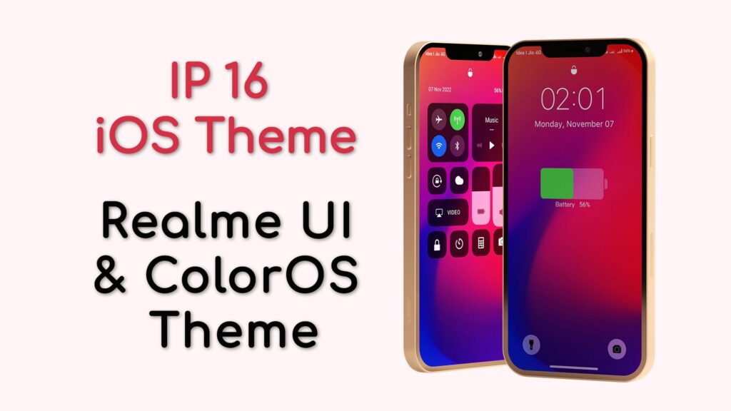 IP 16 Theme for Realme UI and ColorOS Devices